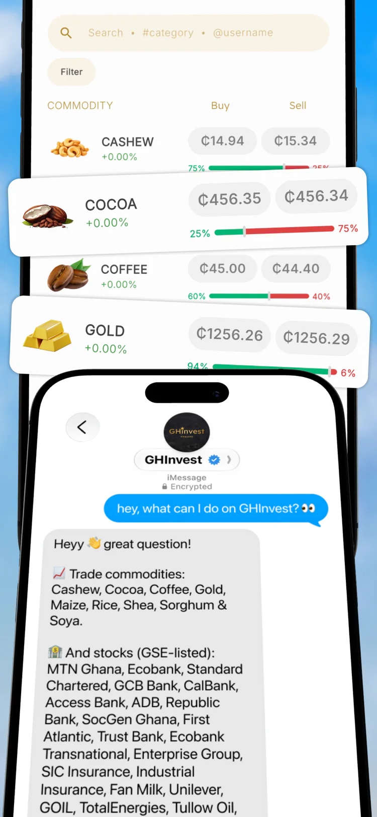 GHInvest market discovery screens